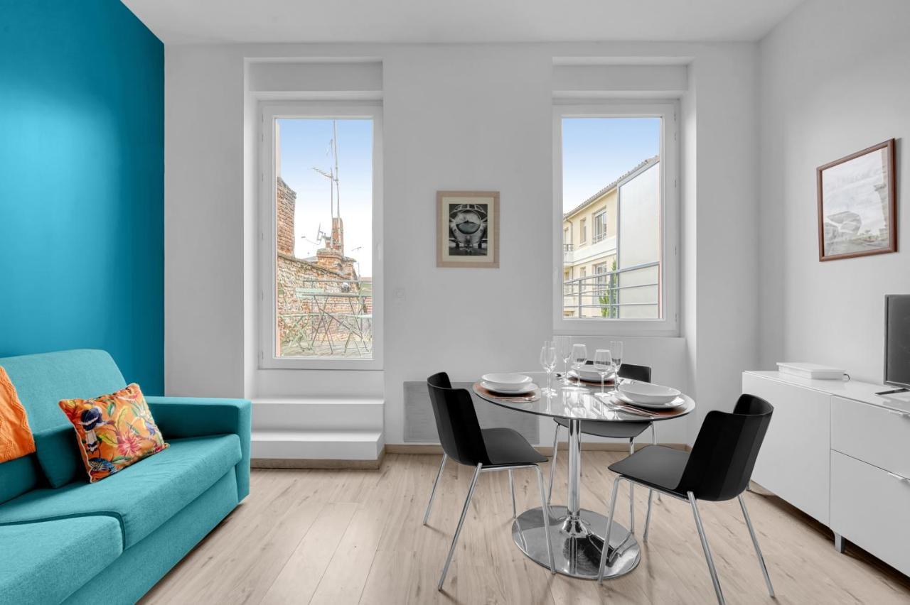 Апартаменты Terrasse Riquet - En Plein Coeur De Тулуза Экстерьер фото